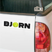 Bjorn Tennis Autoaufkleber (Auf Lkw)