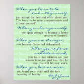 BK2YS | "Liebe zuerst" Poster (Vorne)