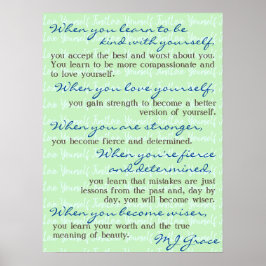 BK2YS | "Liebe zuerst" Poster