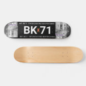 BK 71 TIM BROWN 7 3/4" Skateboard Deck (Horizontal)