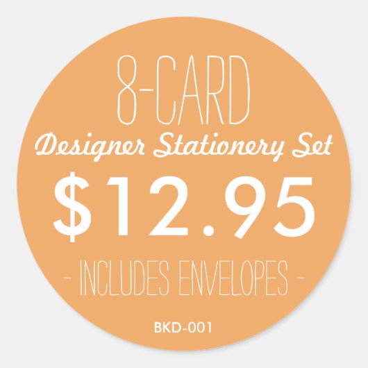 BK Boutique Stickers (Vorderseite)