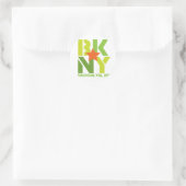 BK Brooklyn Green Sticker (Tasche)