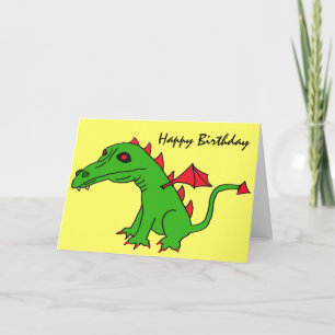 BK - Funny Dragon Geburtstagkarte Karte