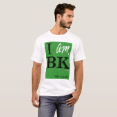 Bk grünes Schwarzes T-Shirt (Vorne ganz)