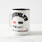 BK RADIO MUG ZWEIFARBIGE TASSE (Vorderseite Links)