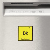 BK - T-Shirt für das Symbol "Beekeeper Funny Chemi Magnet (In Situ (Geschirrspüler))