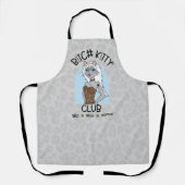 BK!TTY Club™ All-over Print Schürze Med - grau (Vorderseite)