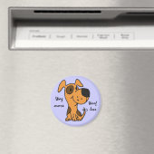 BK - Wag more Woof Weniger Magnet (In Situ (Geschirrspüler))