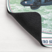 BKB 4 Avro Shackleton LS B Kopie Mousepad (Ecke)