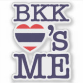 BKK LIEBE ME AUFKLEBER (Vorderseite)