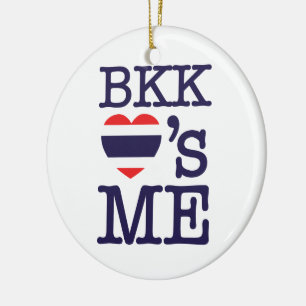 BKK LIEBE ME KERAMIK ORNAMENT