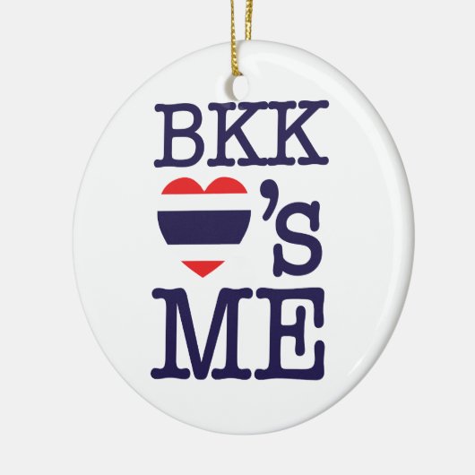 BKK LIEBE ME KERAMIK ORNAMENT (Links)
