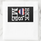 BKK LIEBE ME RECHTECKIGER AUFKLEBER (Tasche)