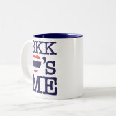BKK LIEBE ME ZWEIFARBIGE TASSE (Vorderseite Links)