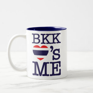 BKK LIEBE ME ZWEIFARBIGE TASSE