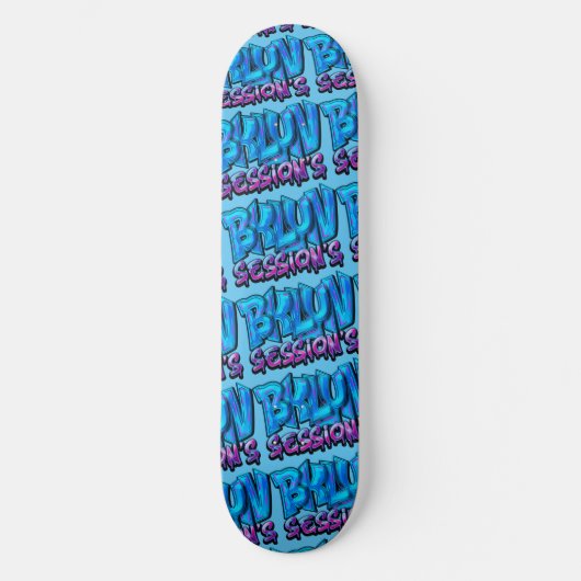 Bklyn Sessions Skateboard Deck (Vorderseite)