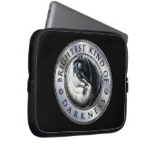 BKoD Medaillon 10 Zoll Hülse Laptopschutzhülle (Vorne Rechts)