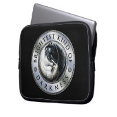 BKoD Medaillon 10 Zoll Hülse Laptopschutzhülle (Vorderseite Links)