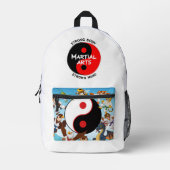 BKSMA-BACKPACK BEDRUCKTER RUCKSACK (Vorderseite)