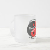 BKSMA BIER-TASSE MATTGLASTASSE (Vorderseite Links)