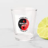 BKSMA CLOCK SCHNAPSGLAS (Vorderseite)