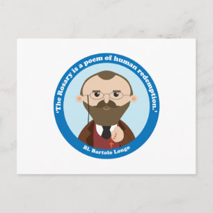 Bl. Bartologo Longo Postkarte