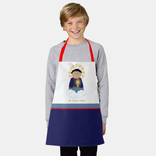 Bl. Carlo Acutis Schürze (Getragen)