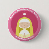 Bl. Imelda Lambertini Button (Vorderseite)