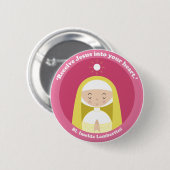 Bl. Imelda Lambertini Button (Vorne & Hinten)