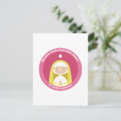 Bl. Imelda Lambertini Postkarte (Stehend Vorderseite)