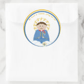 Bl. Karl von Österreich Runder Aufkleber (Tasche)