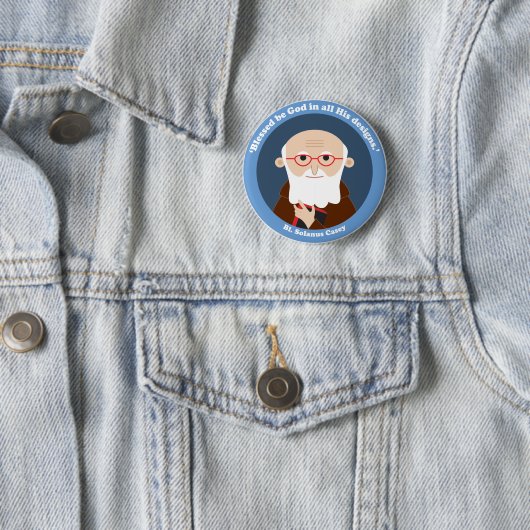 Bl. Solanus Casey Button (Beispiel)