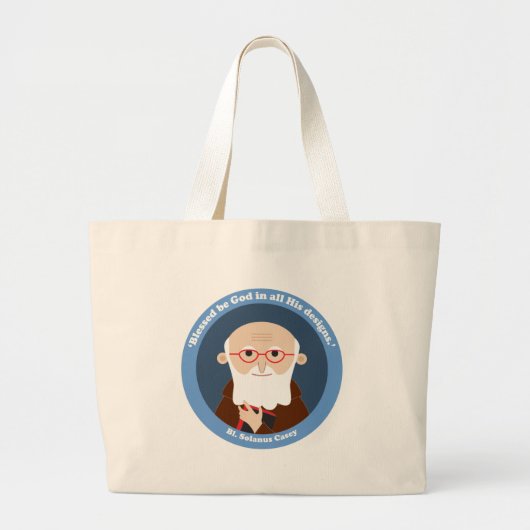 Bl. Solanus Casey Jumbo Stoffbeutel (Vorne)