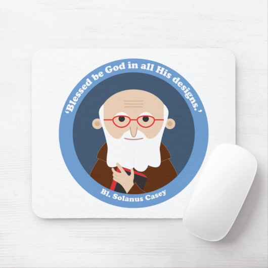 Bl. Solanus Casey Mousepad (Mit Mouse)