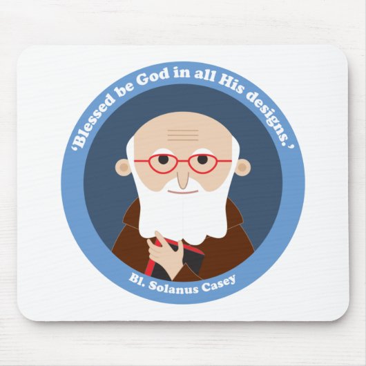 Bl. Solanus Casey Mousepad (Vorne)