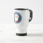 Bl. Solanus Casey Reisebecher (VorderseiteRechts)