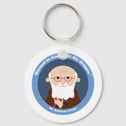Bl. Solanus Casey Schlüsselanhänger (Vorderseite)