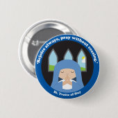 Bl. Yvette of Huy Button (Vorne & Hinten)