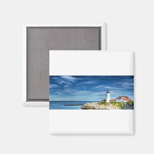 BLA01 Leuchtturm 1.tif Magnet (Vorderseite/Rückseite)