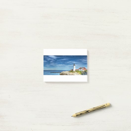 BLA01 Leuchtturm 1.tif Post-it Klebezettel (Auf Schreibtisch)