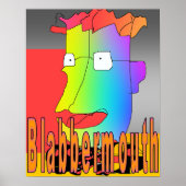 Blabbermouth Comic Poster (Vorne)