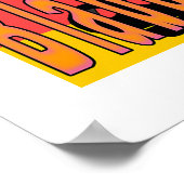 Blabbermouth Funny Poster (Ecke)