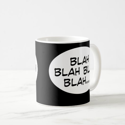 Blabla - Blabla Blabla… Kaffeetasse (VorderseiteRechts)
