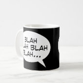 Blabla - Blabla Blabla… Kaffeetasse (Vorderseite Links)