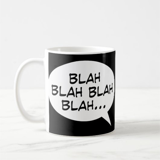 Blabla - Blabla Blabla… Kaffeetasse (Links)