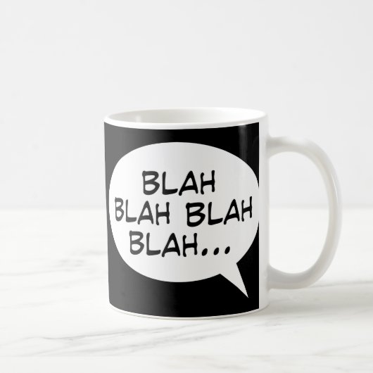 Blabla - Blabla Blabla… Kaffeetasse (Rechts)