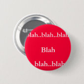 Blabla - Blabla. .blah. , Blabla. .blah. .blah Button (Vorne & Hinten)