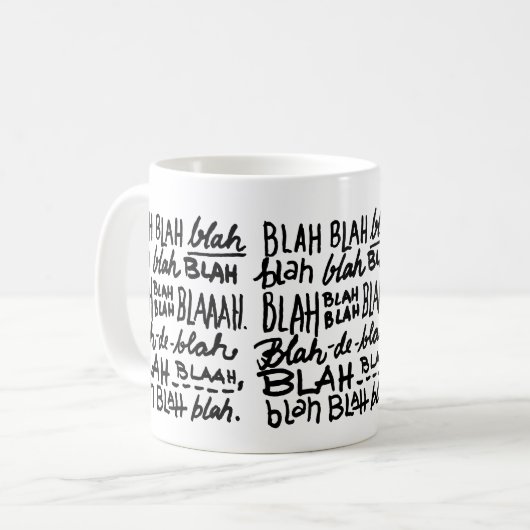 Blabla - Blabla Kaffeetasse (Vorderseite Links)