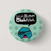 Blabla Blabla Knopf durch BashCany Button (Vorderseite)