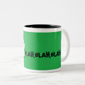 BLABLA - Blabla, SCHALE!! Zweifarbige Tasse (VorderseiteRechts)